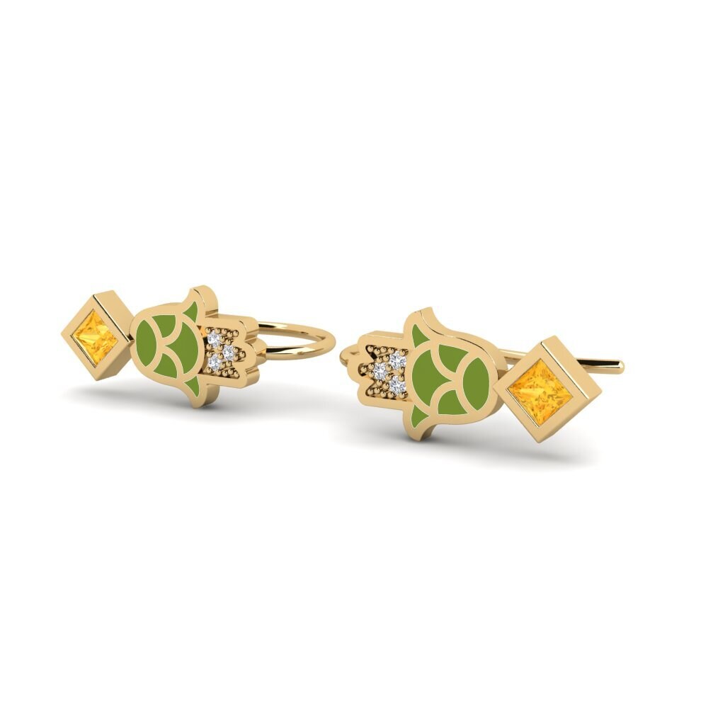 Citrine Women's Earring Waiwai