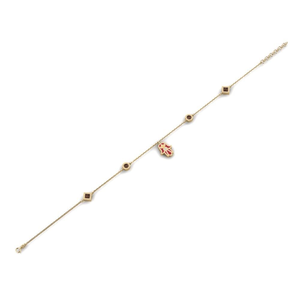 Cuarzo humo Pulsera de Mujer Blessi