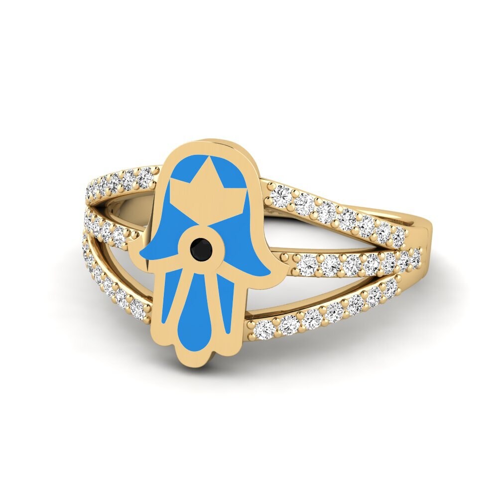 Schwarzer Onyx Ring Boteraa