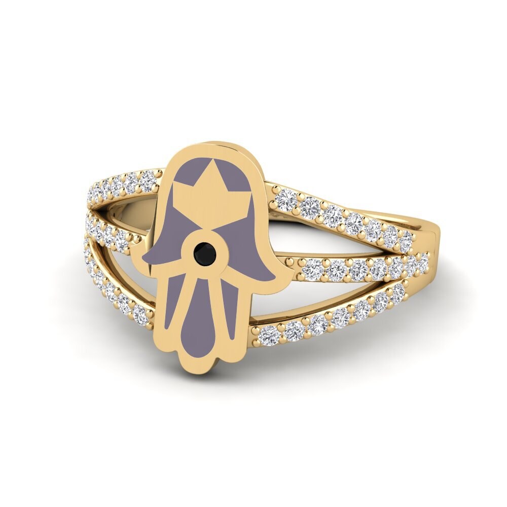 Schwarzer Saphir Ring Boteraa