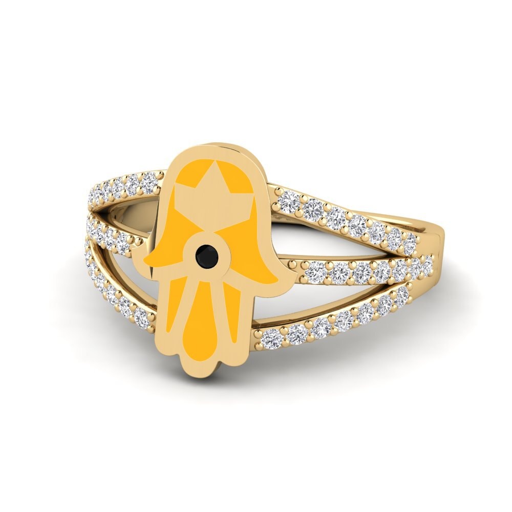 Schwarzer Saphir Ring Boteraa