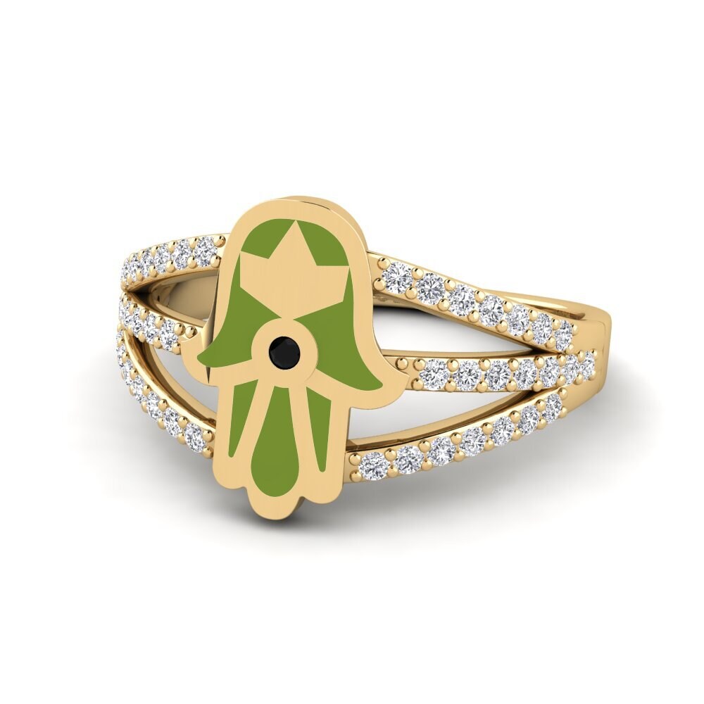 Schwarzer Diamant Ring Boteraa