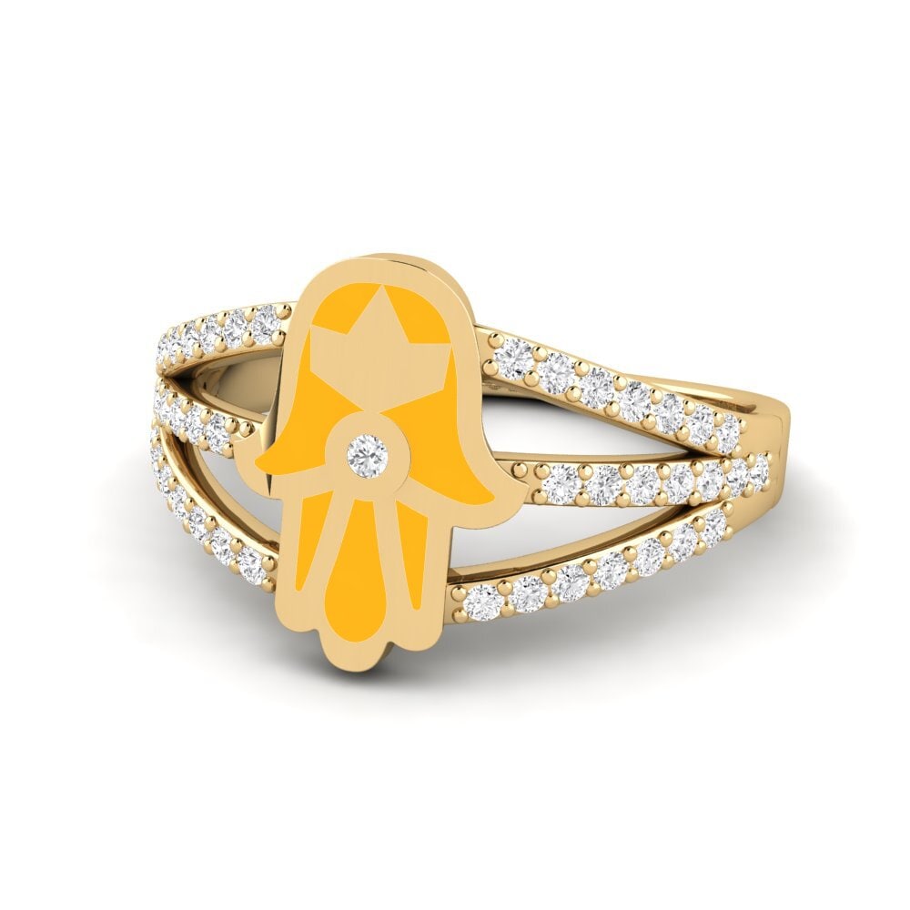 Weißer Saphir Ring Boteraa