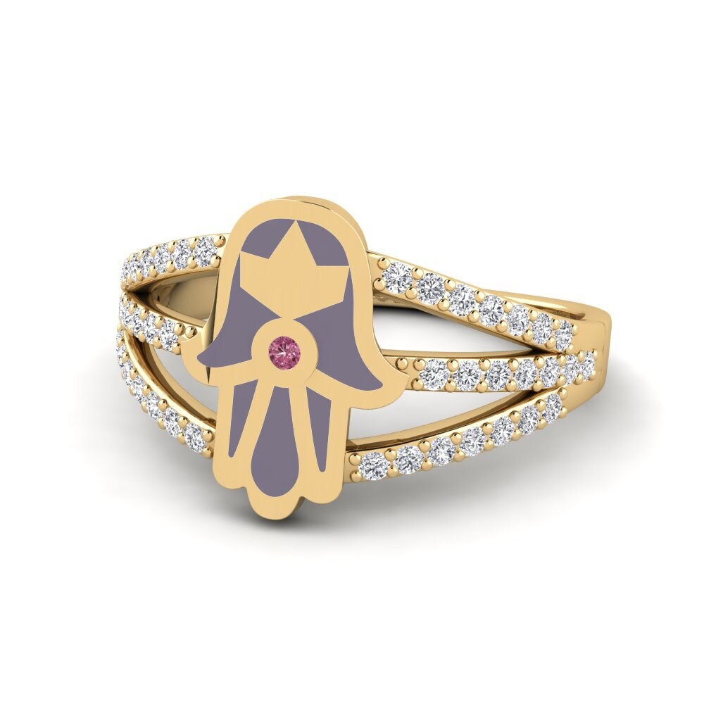 Rhodolite Garnet Ring Boteraa