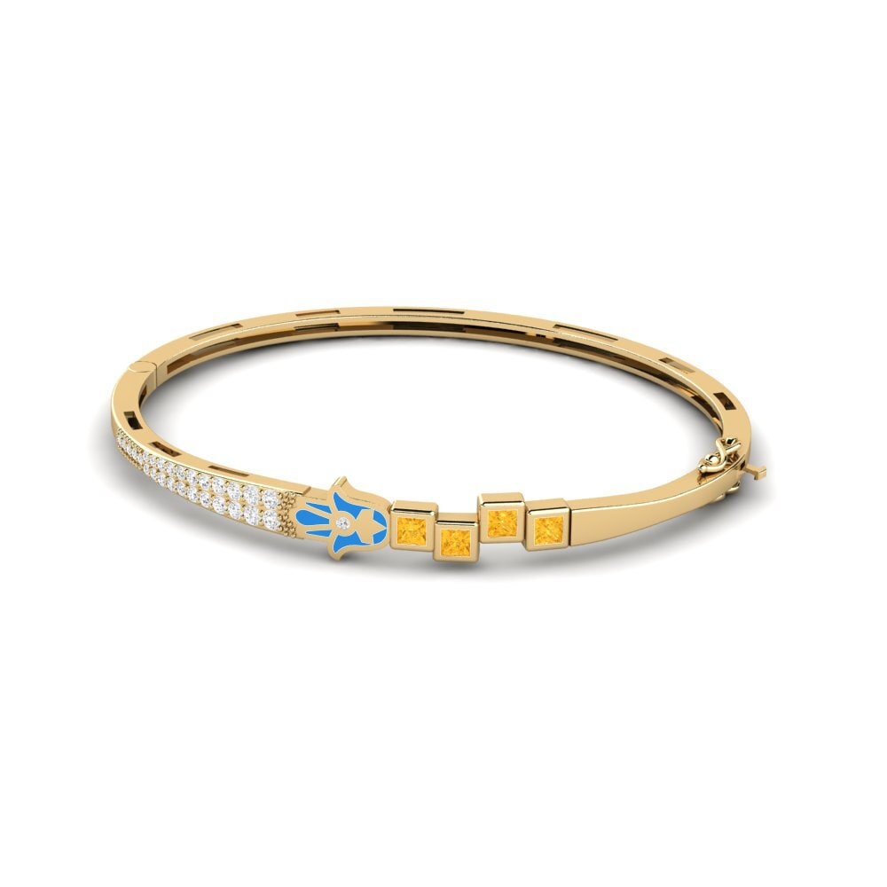 Bangles Citrine Bracelets