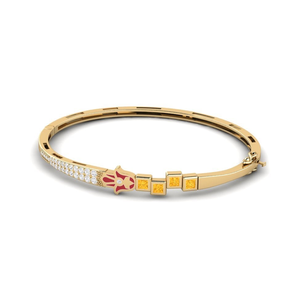 Bangles Citrine Bracelets