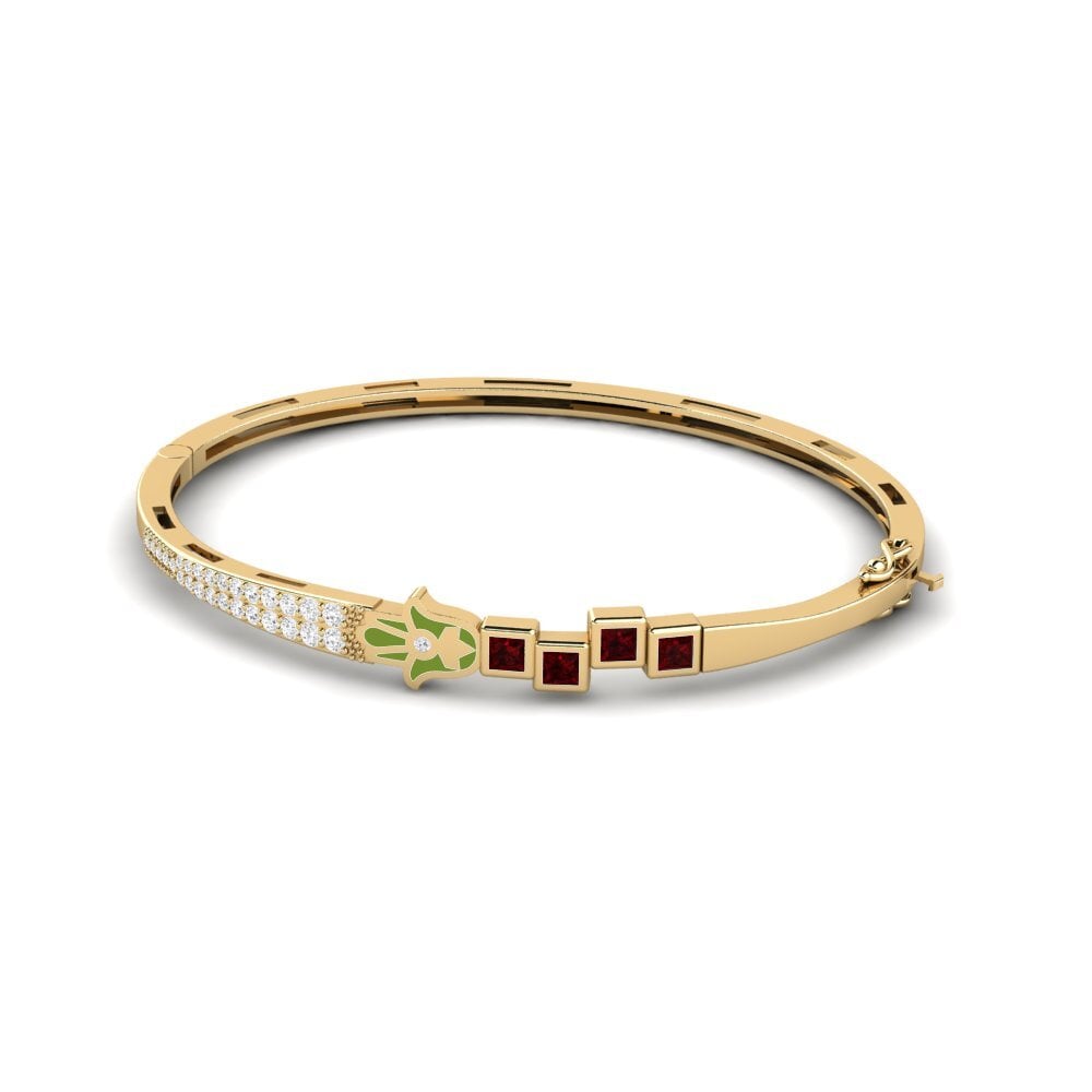 Bangles Garnet Bracelets