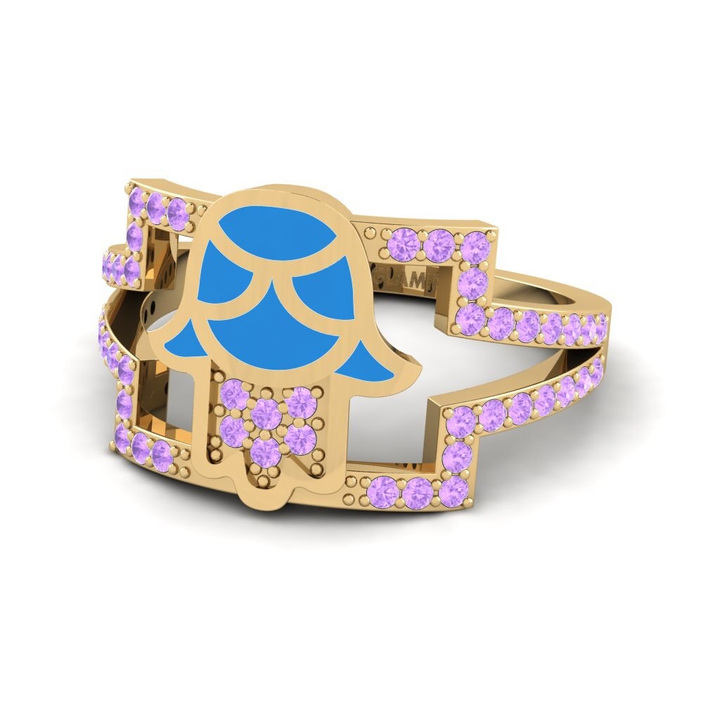 Amethyst Ring Fertrouwe