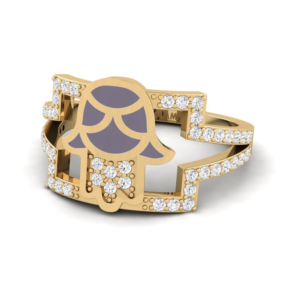 Weißer Saphir Ring Fertrouwe