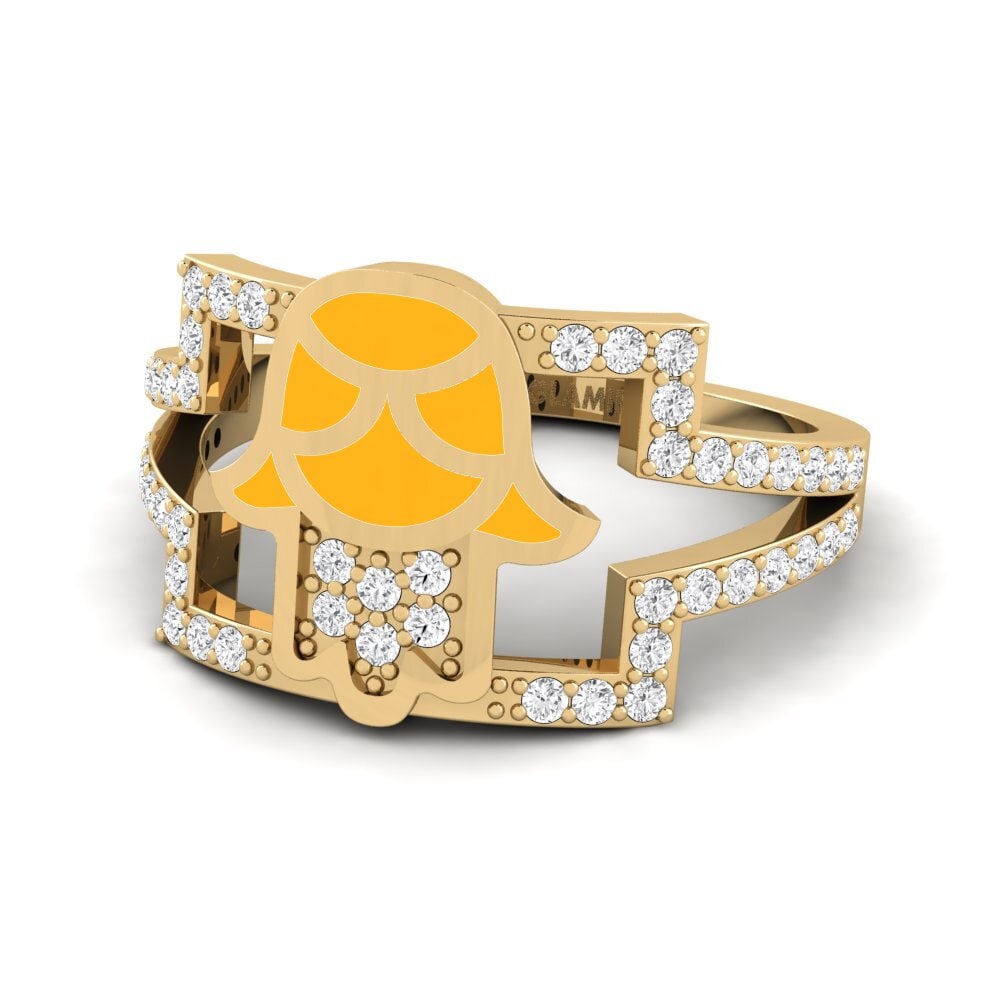 Weißer Saphir Ring Fertrouwe