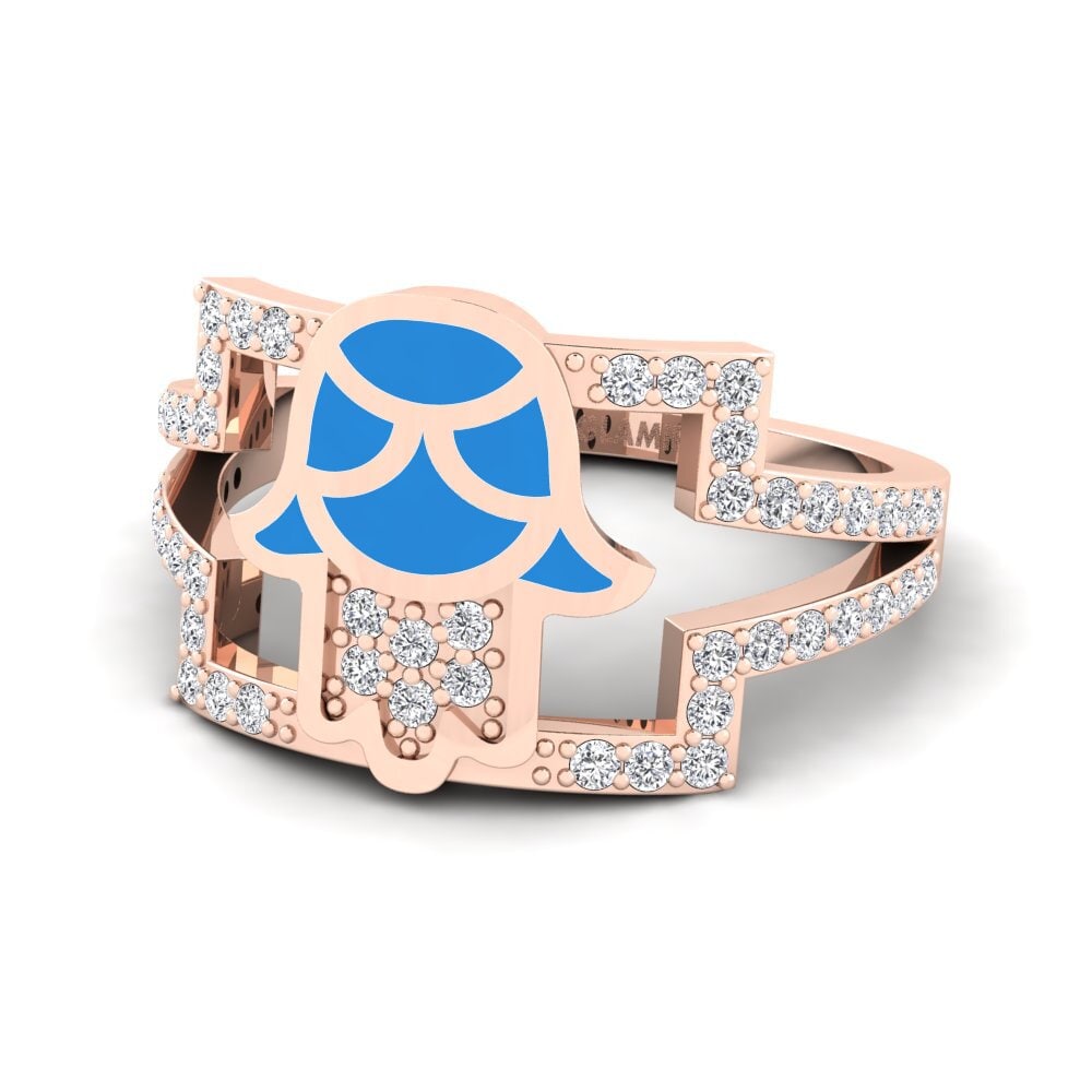 Rotgold 585 Ring Fertrouwe