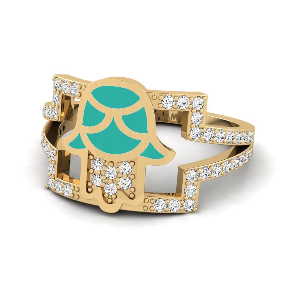 Moissanit Ring Fertrouwe