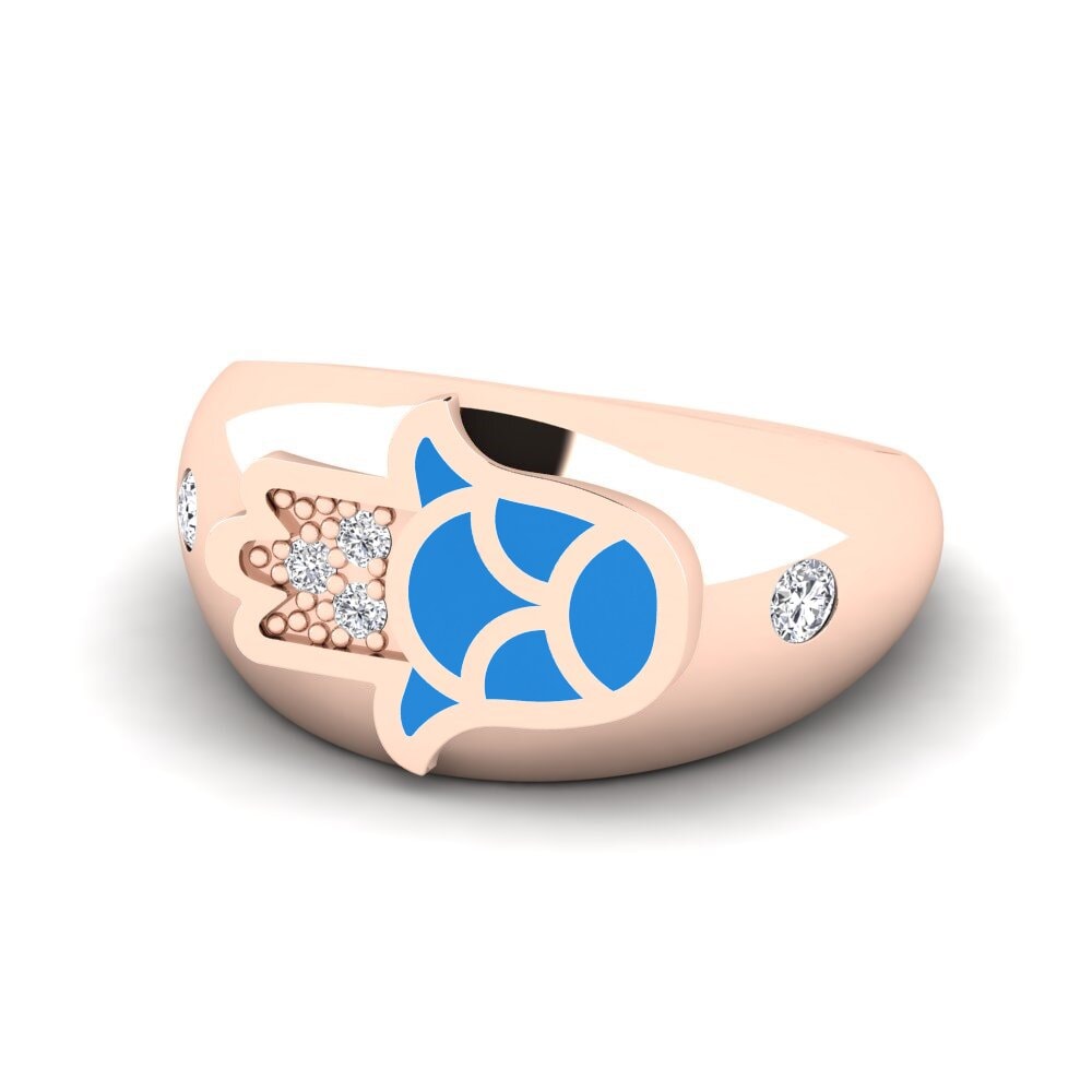 Rotgold 585 Pinker Ring Ilaali