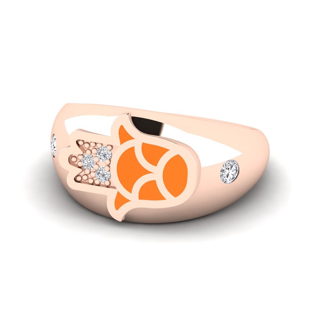 Rotgold 375 Pinker Ring Ilaali