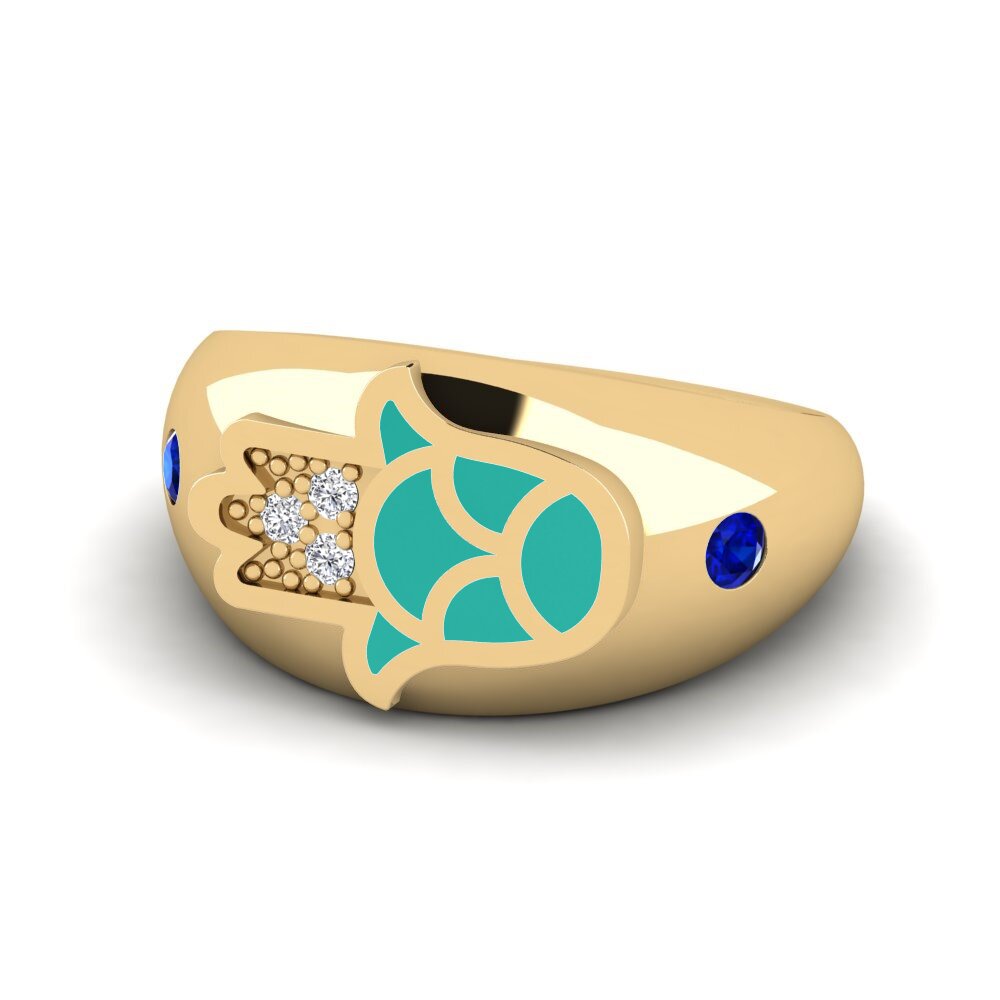 Sapphire Pinky Ring Ilaali