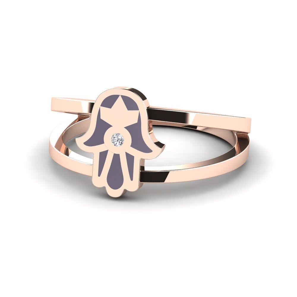 Rotgold 750 Ring Jumbaq
