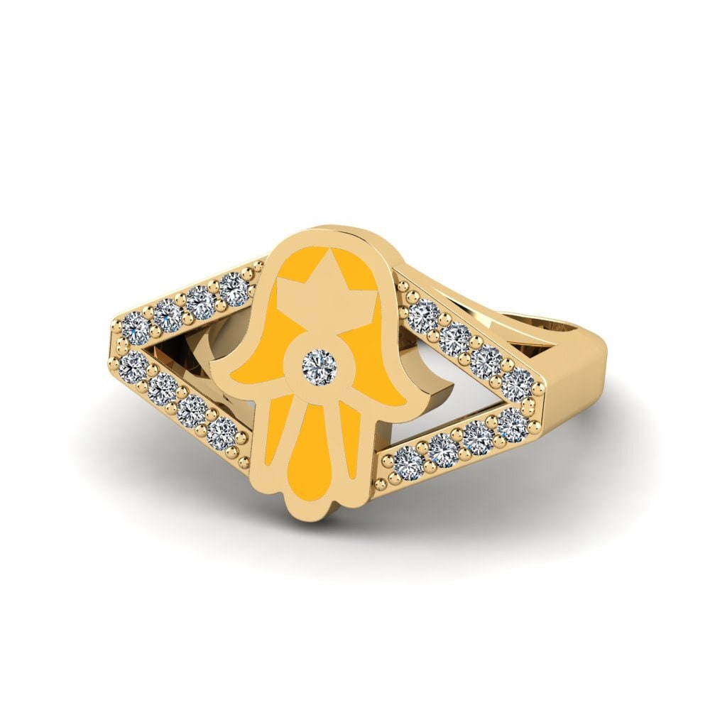 Zirkonia Pinker Ring Kulinda