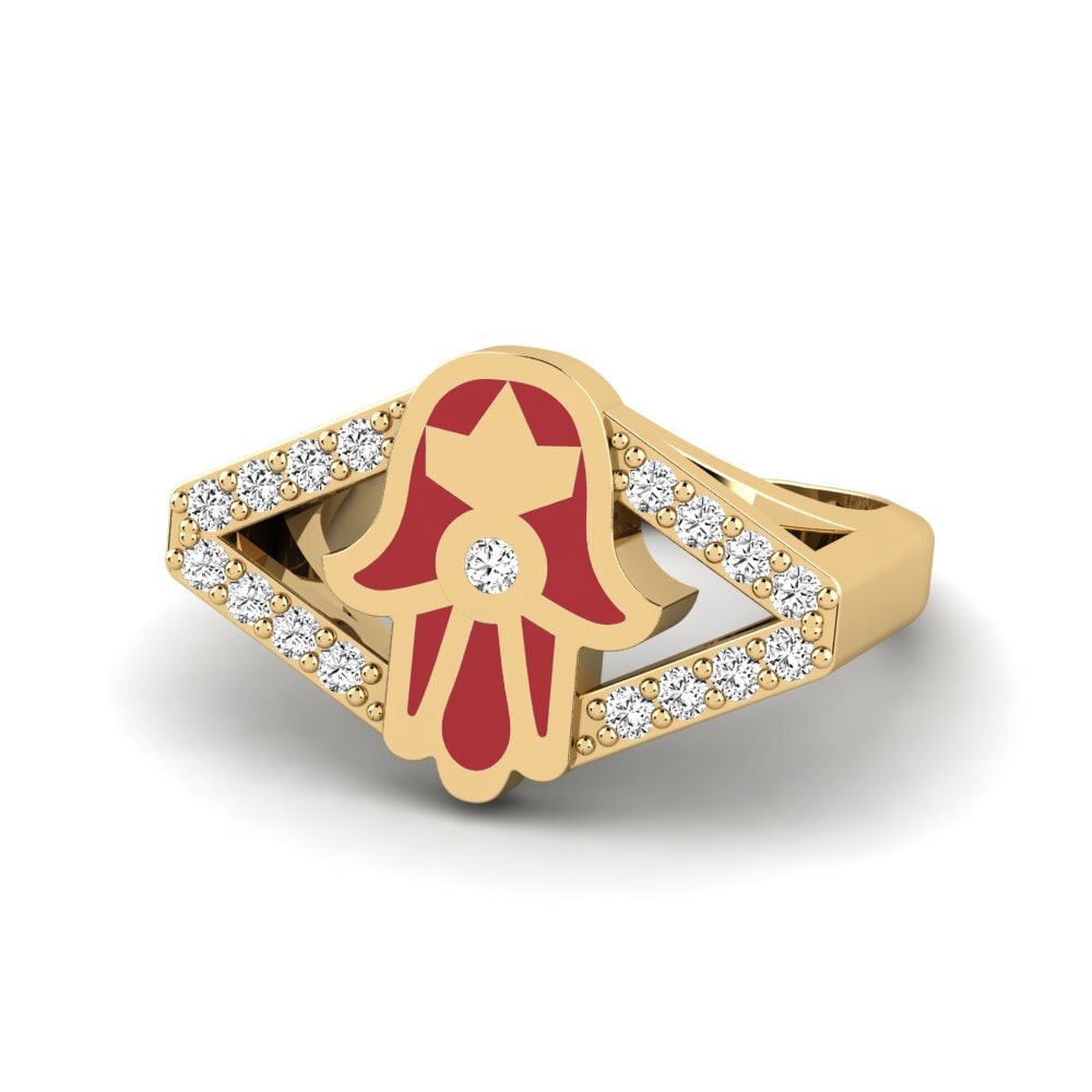Moissanite Pinky Ring Kulinda