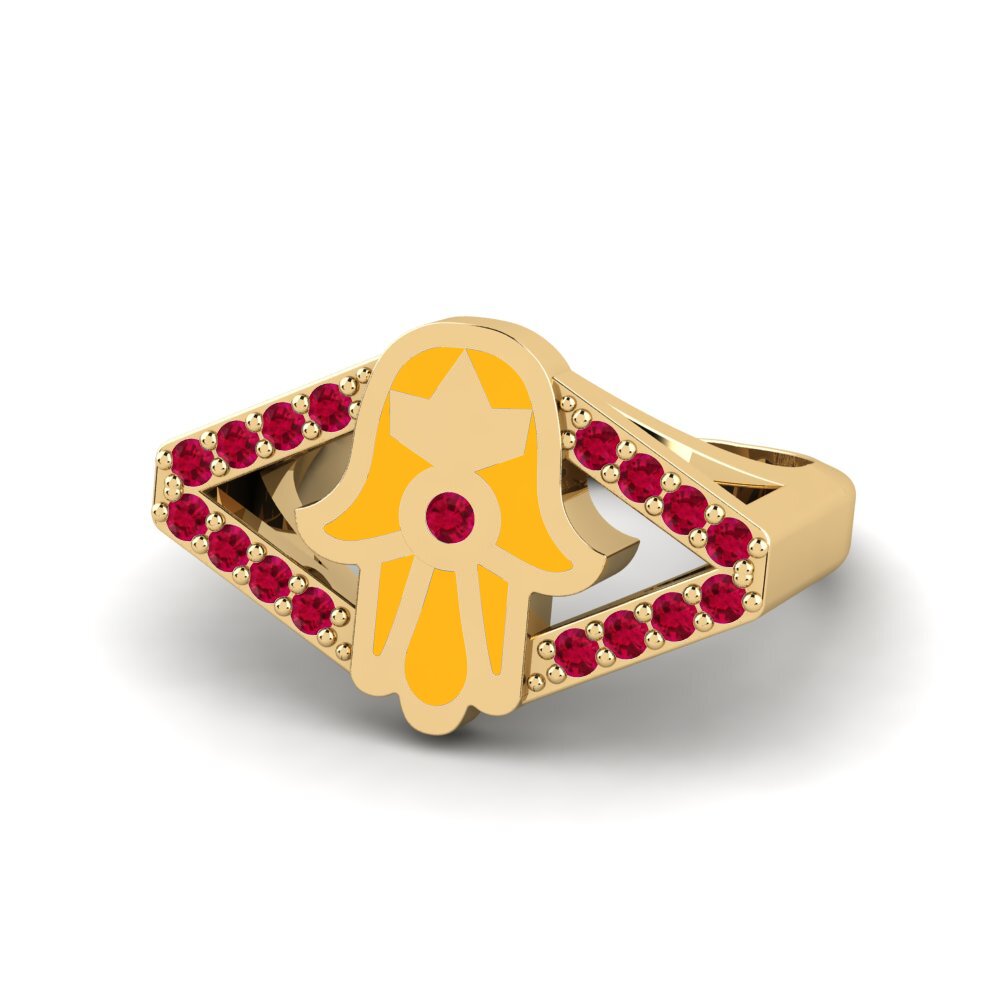 Rubin Pinker Ring Kulinda
