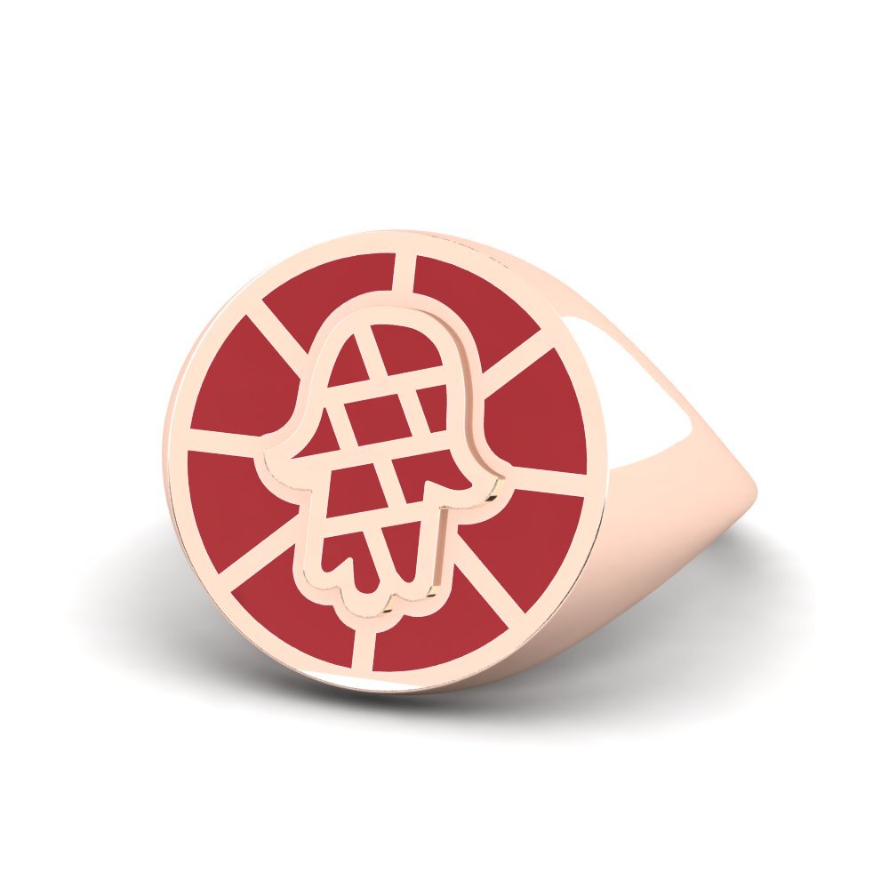Rotgold 585 Ring Mamoru