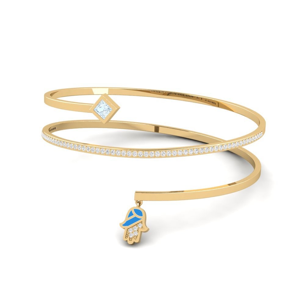 Cuff Aquamarine Bracelets