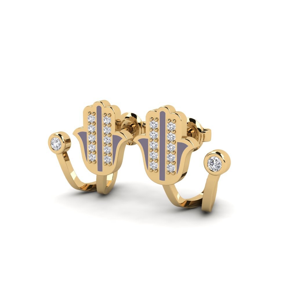 Berlian Anting-anting wanita Moe