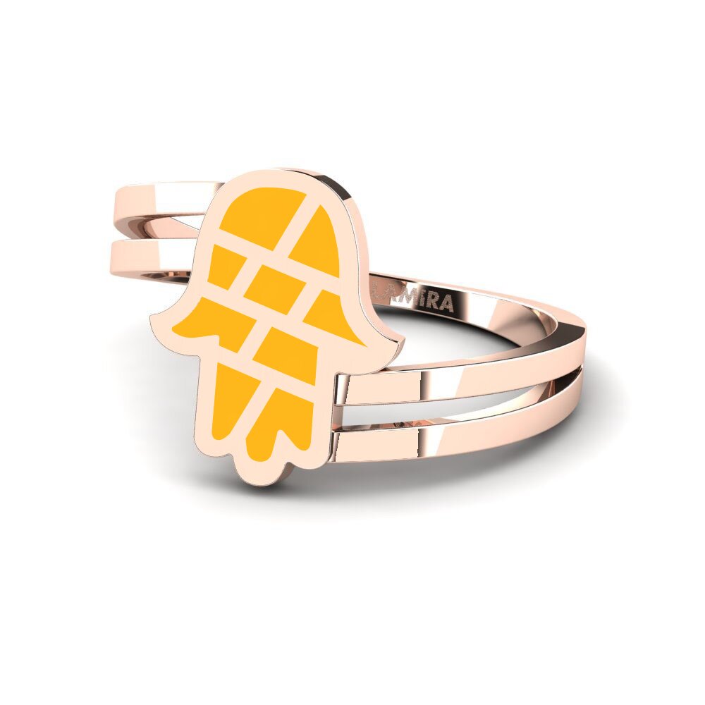 Rotgold 750 Ring Moshtnost