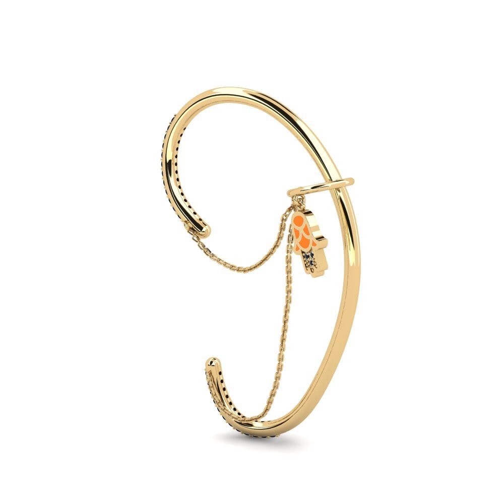 Black Sapphire Women's Earring Mystearje