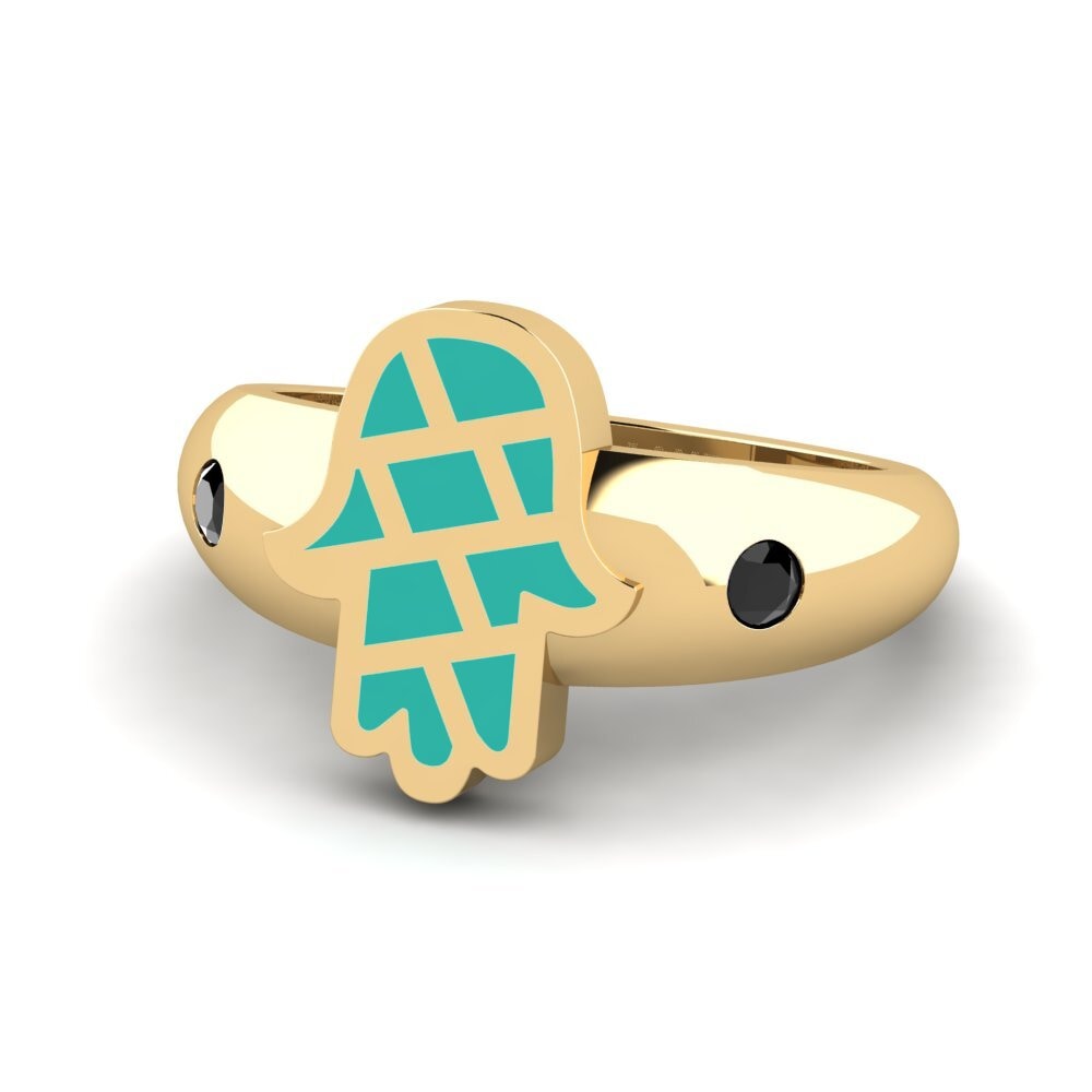 Black Diamond Pinky Ring Ngajaga