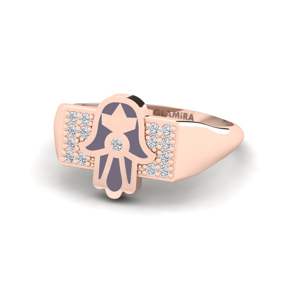 Rotgold 750 Ring Protegir