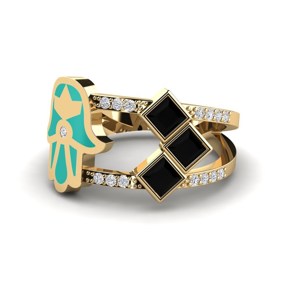 Black Sapphire Ring Sintag