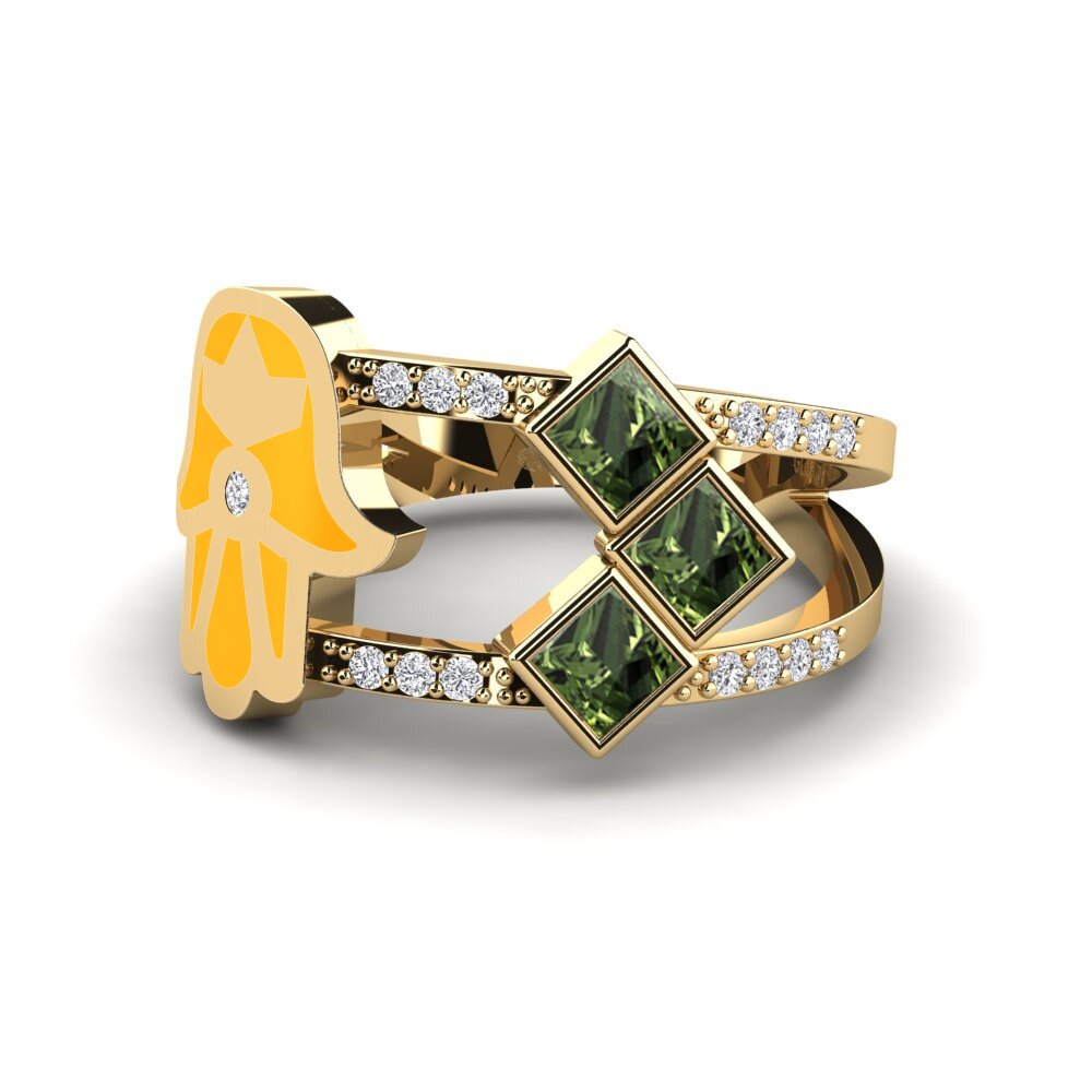 Green Sapphire Ring Sintag