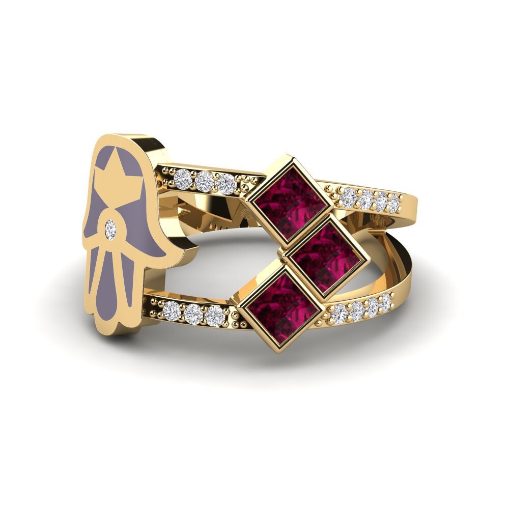 Rhodolite Garnet Ring Sintag