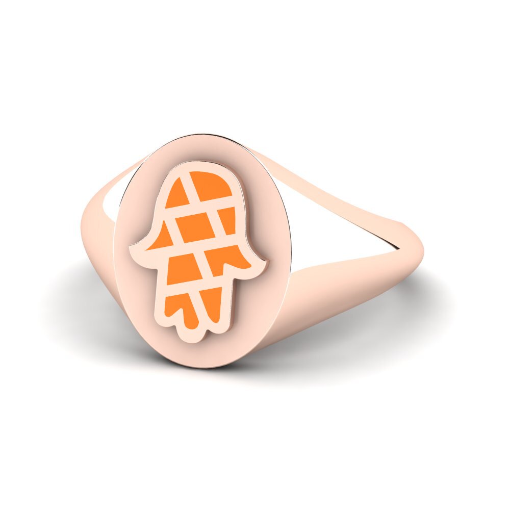 Rotgold 375 Ring Skyda