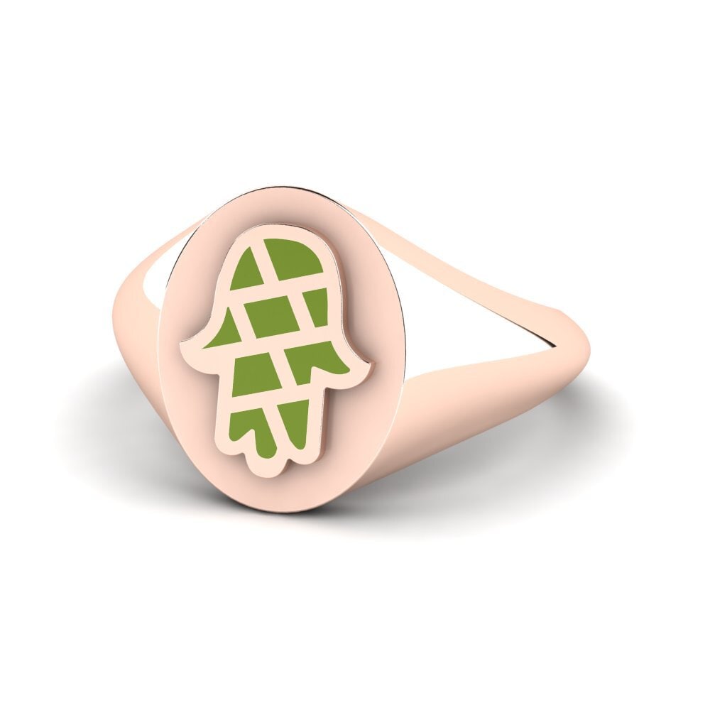 Rotgold 375 Ring Skyda