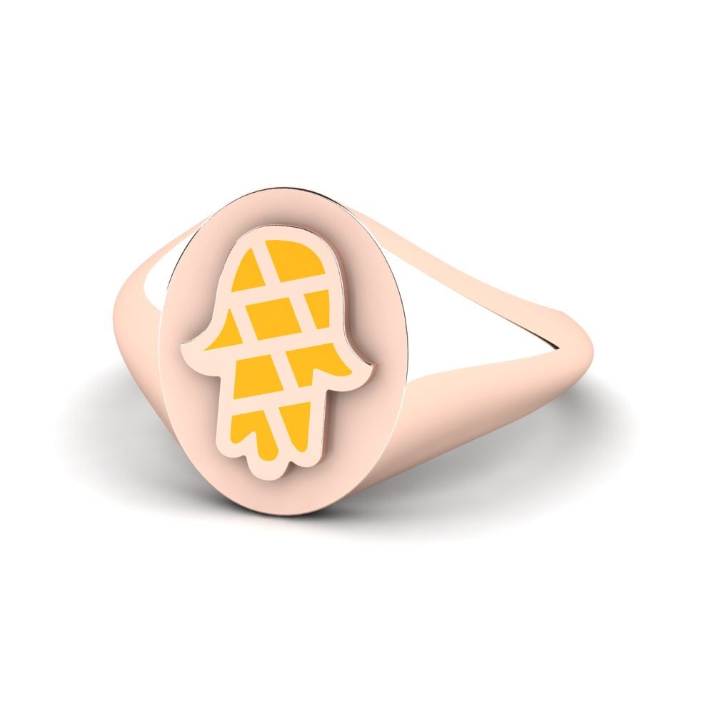 Rotgold 750 Ring Skyda