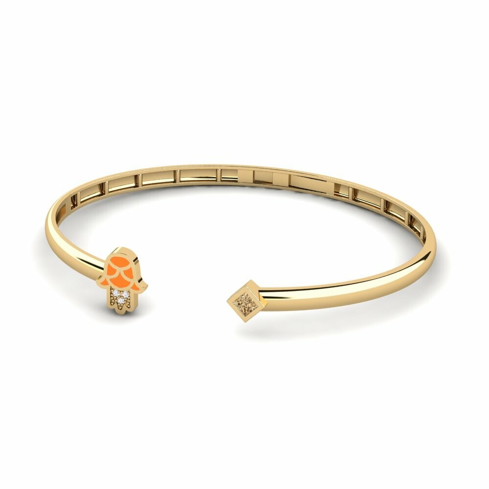 Bracelets Diamant Brun Joncs
