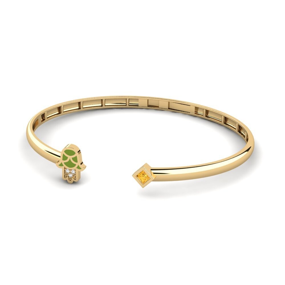 Citrino Pulsera de Mujer Suojella