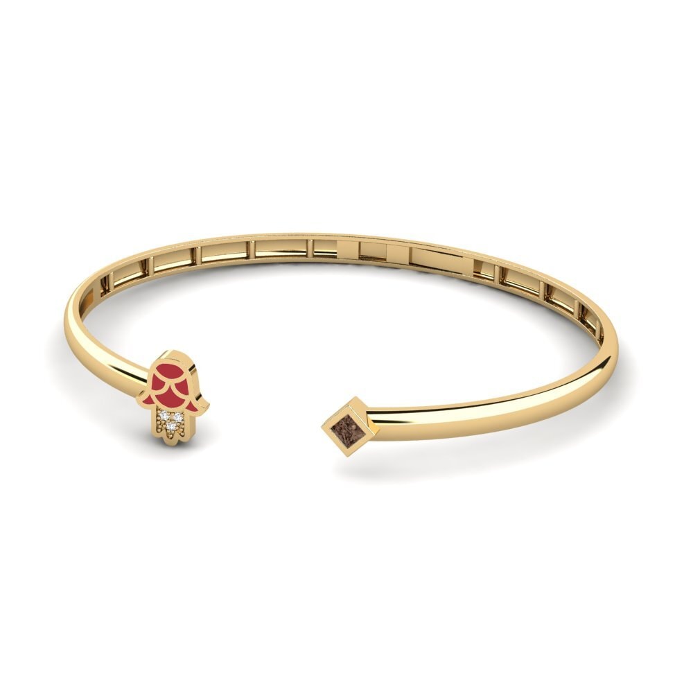 Cuarzo humo Pulsera de Mujer Suojella