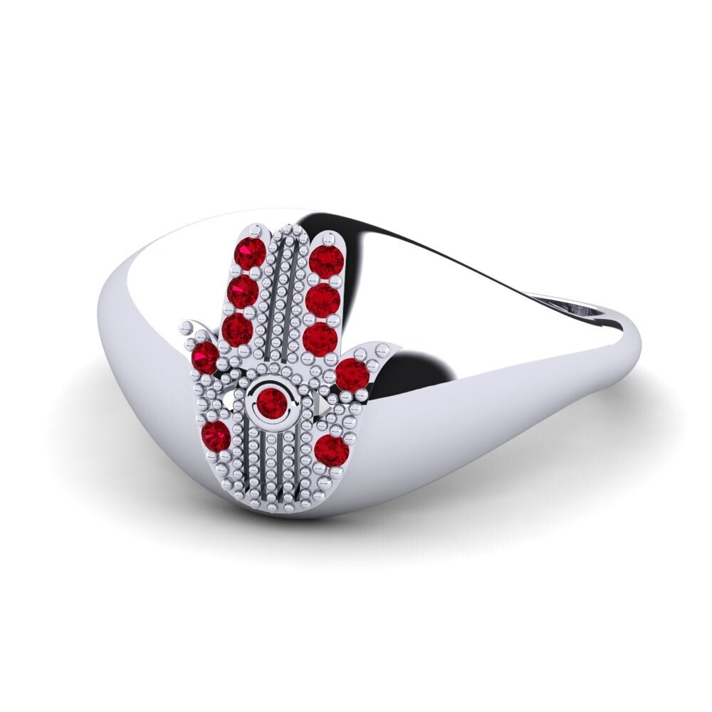 Red Zirconia Ring Tenacity