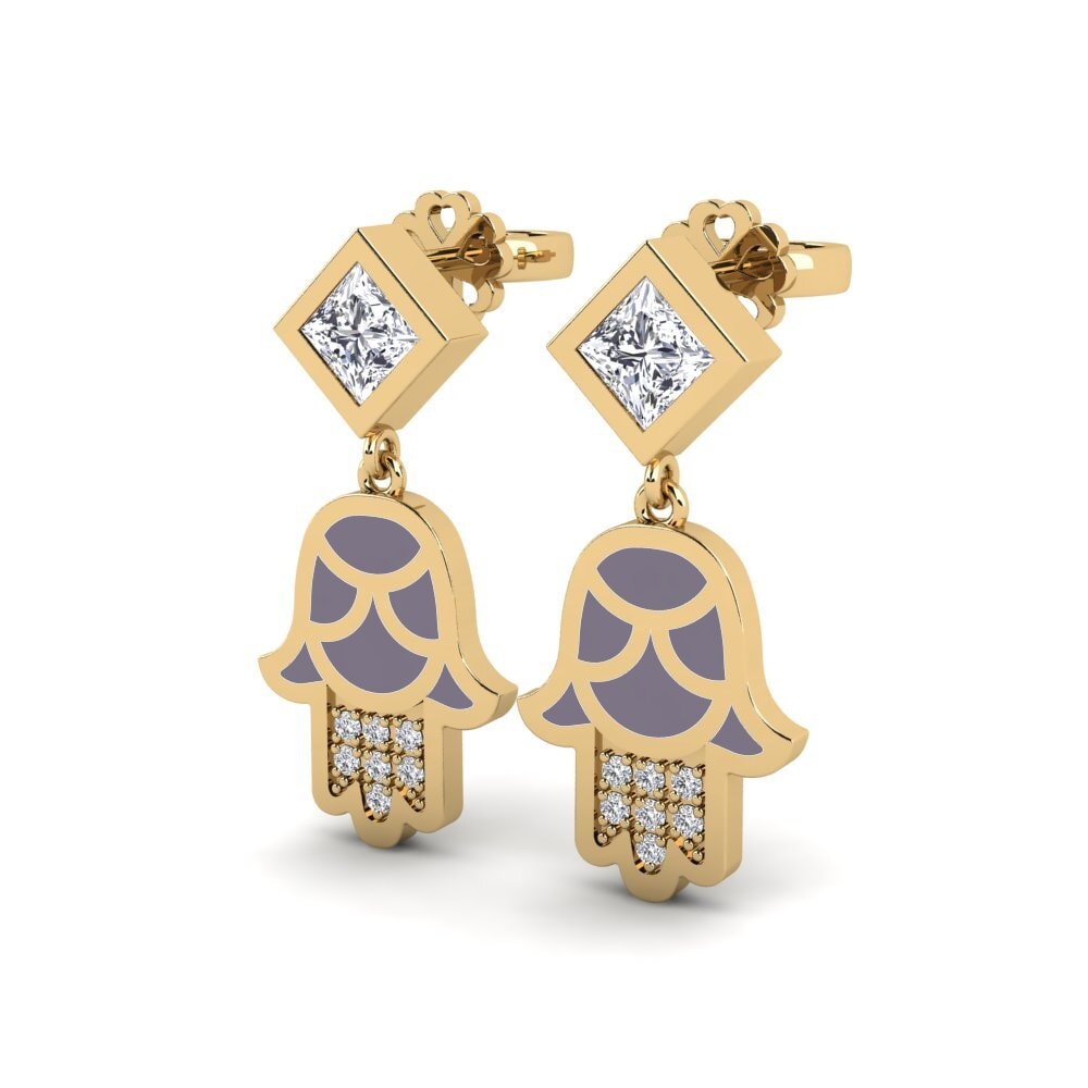 Berlian Anting-anting wanita Toukchet