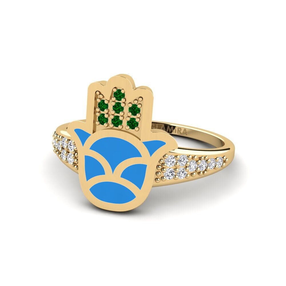 Green Zirconia Ring Uaminifu