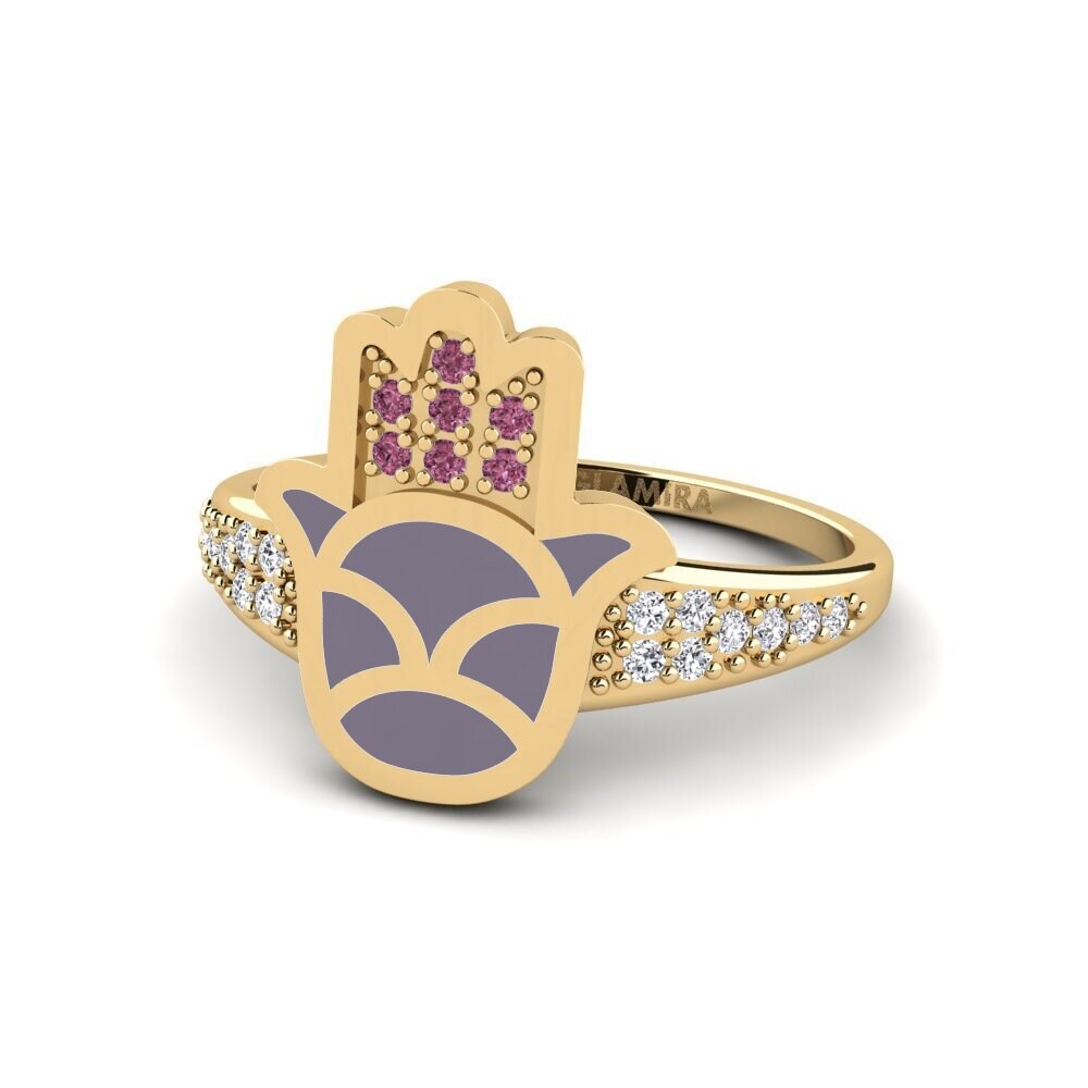 Rhodolite Garnet Ring Uaminifu