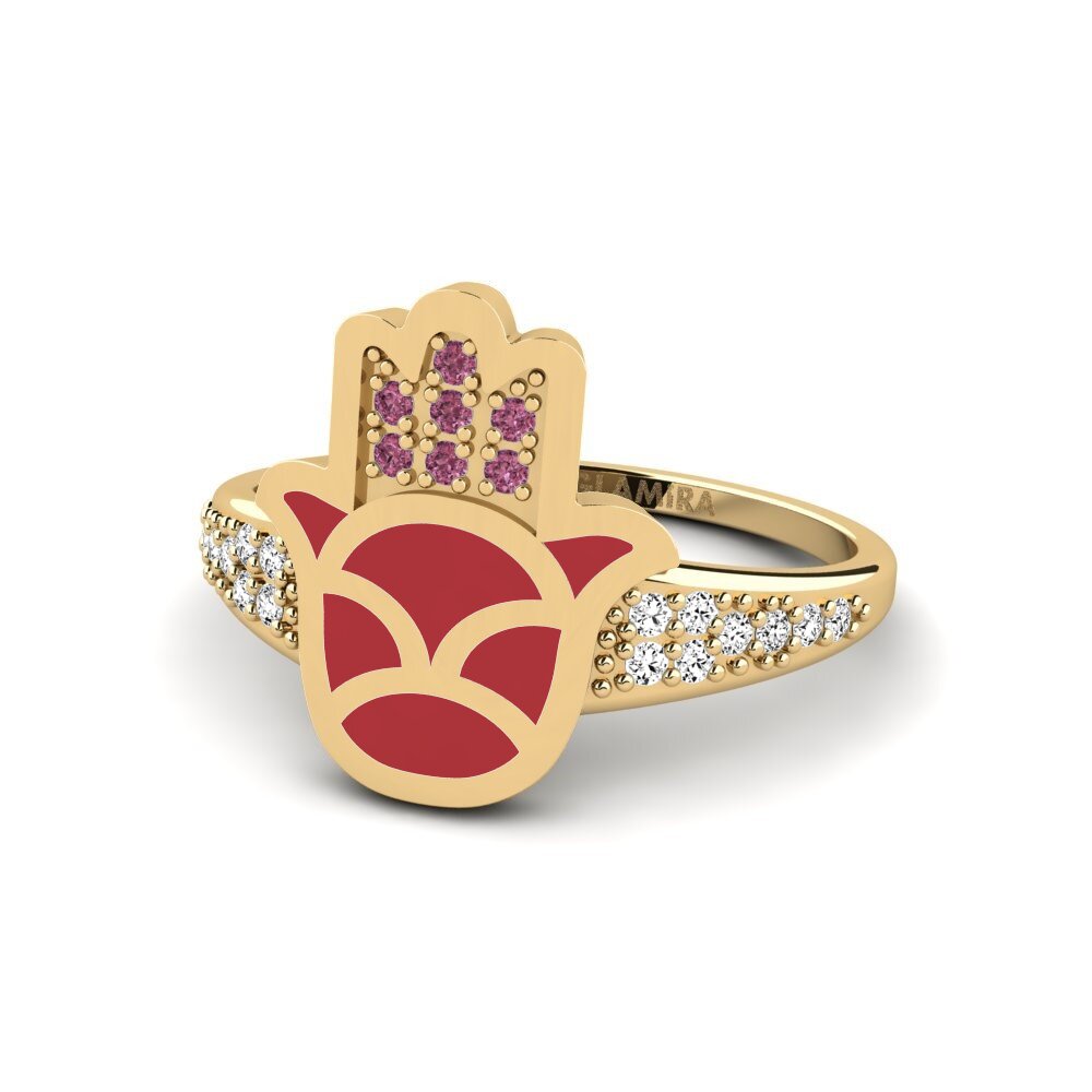 Rhodolite Garnet Ring Uaminifu