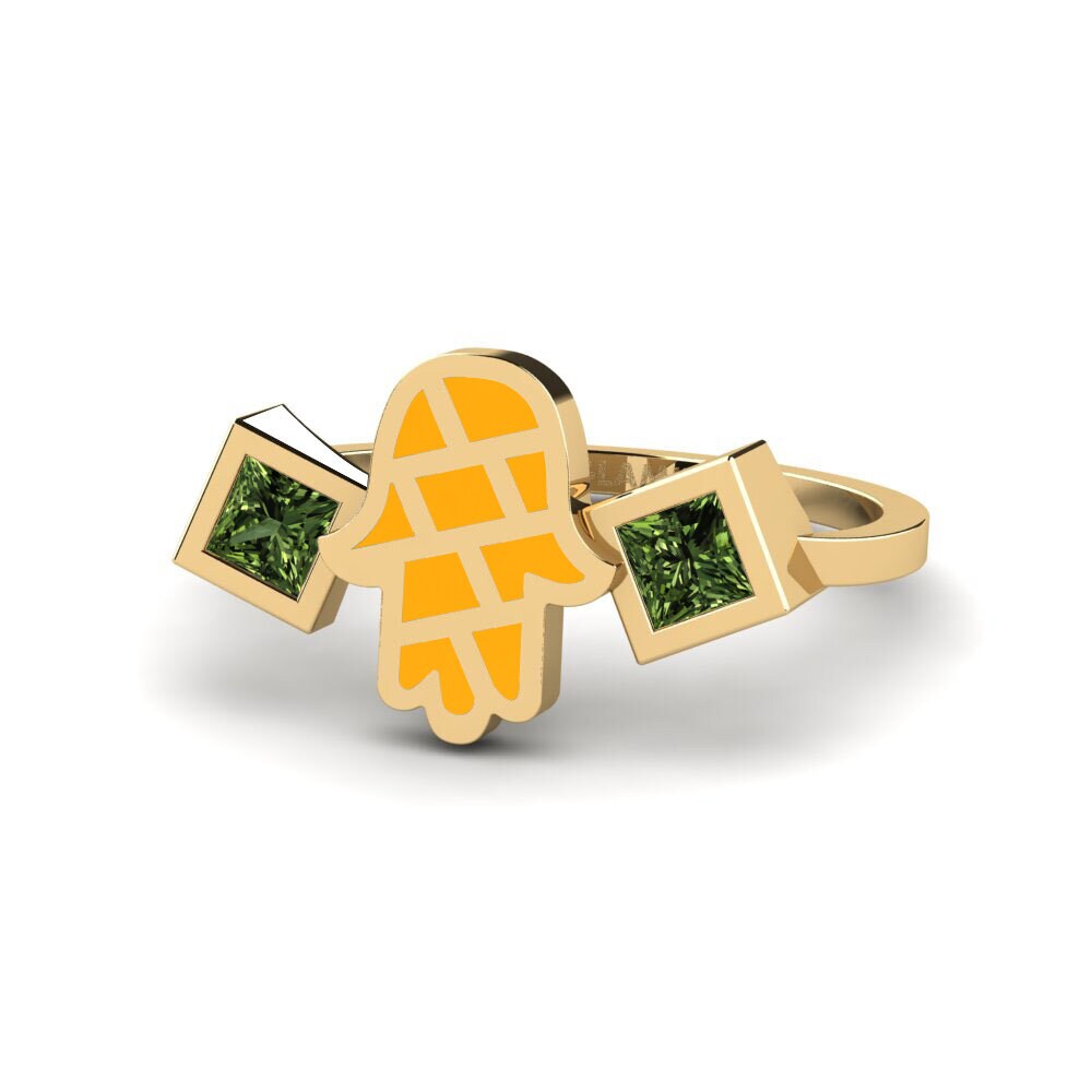 Green Sapphire Ring Vedeni