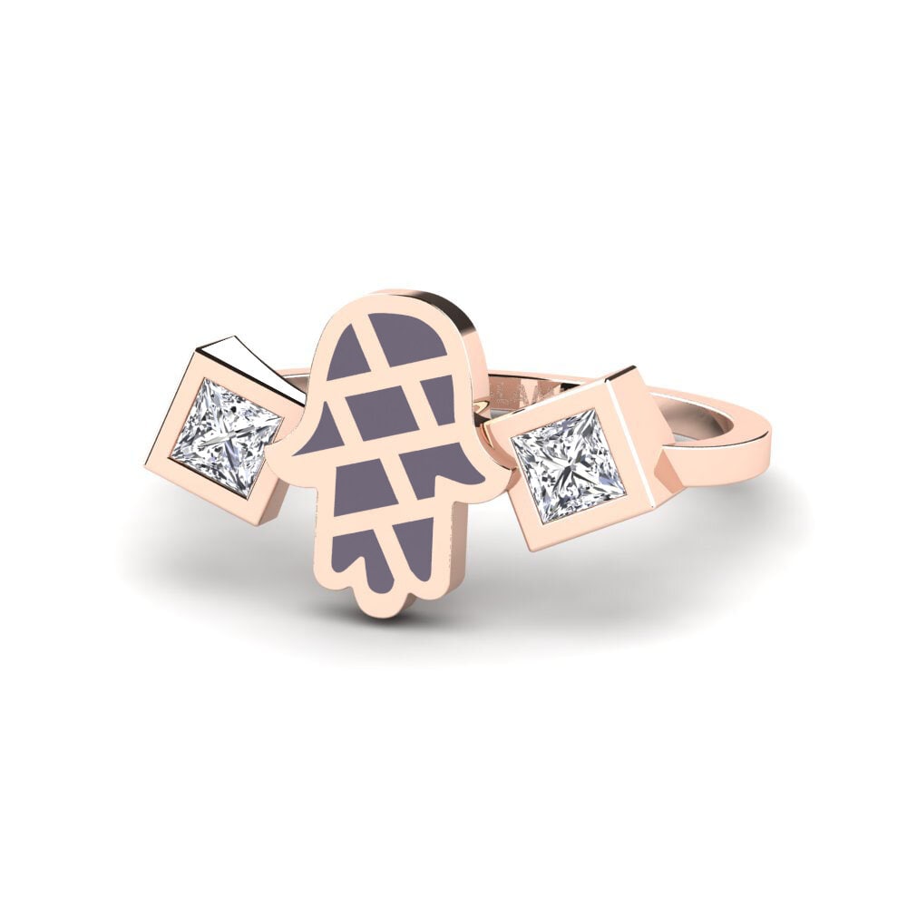 Rotgold 750 Ring Vedeni