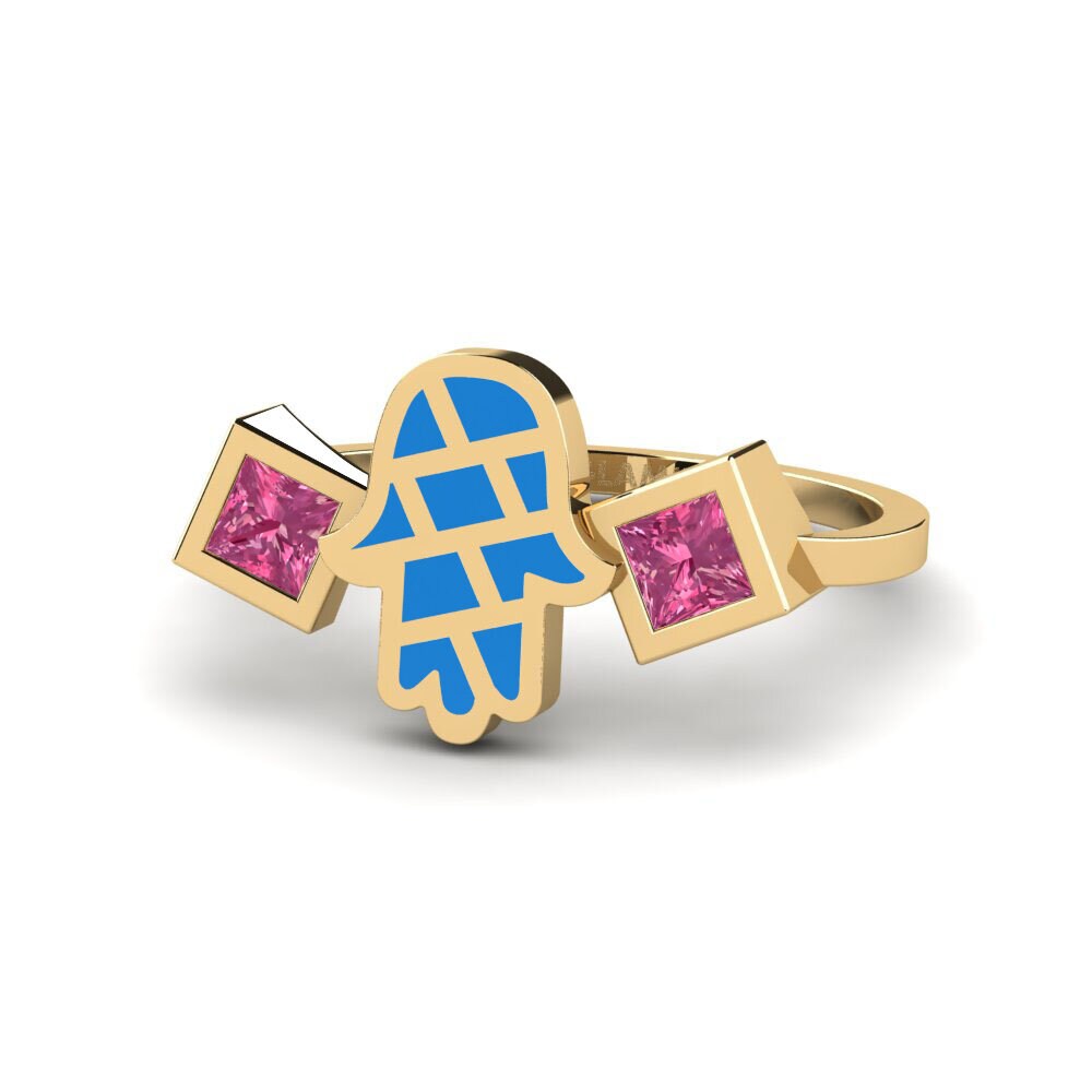 Tourmaline Rose Bague Vedeni