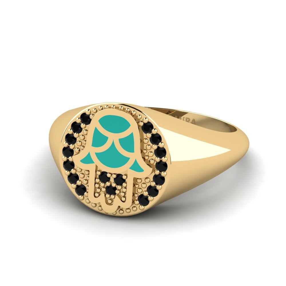 Black Sapphire Ring Vernda