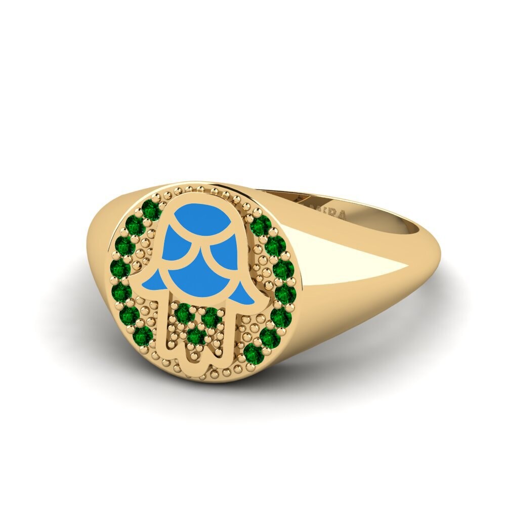 Green Zirconia Ring Vernda