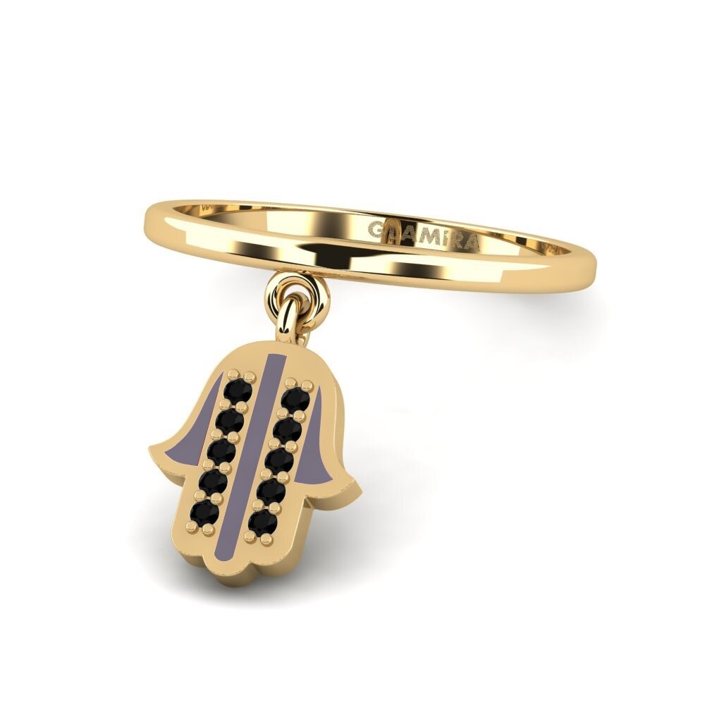 Schwarzer Saphir Ring Verveeld